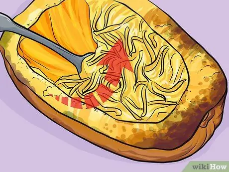 Приготовьте спагетти из кабачков (метод Рэйчел Рэй), шаг 5