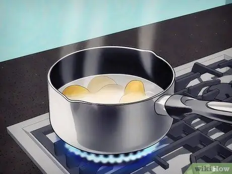 Приготовить картофель с пальцами, шаг 3