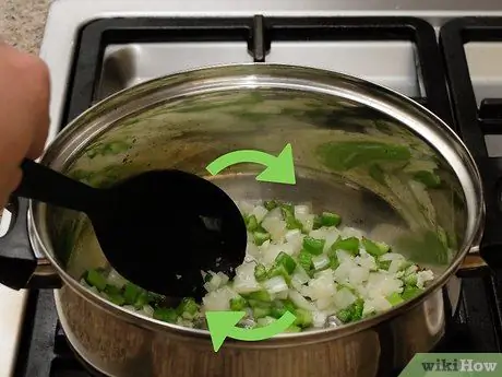 Приготовить суп из оставшихся овощей, шаг 2