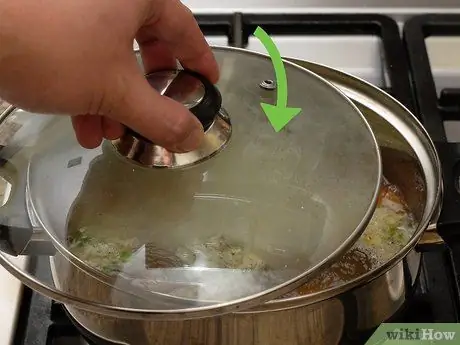 Приготовьте овощной суп, оставшийся после еды, шаг 6