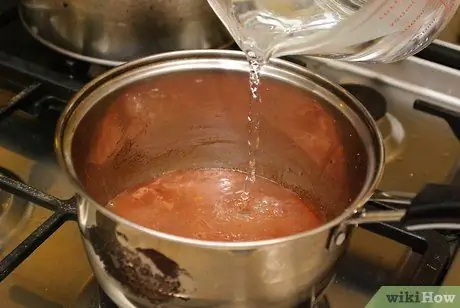 Приготовить соус из красного вина Шаг 6