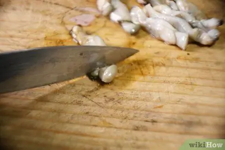 Готовьте моллюсков с бритвой, шаг 4