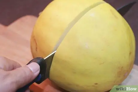 Сделайте простую закуску из дыни Шаг 1