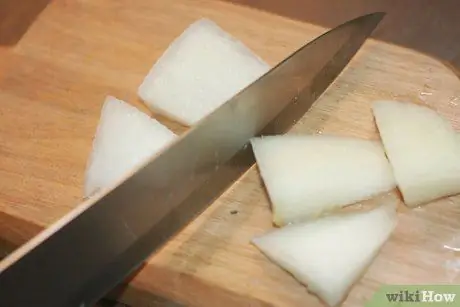 Сделайте простую закуску из дыни Шаг 3