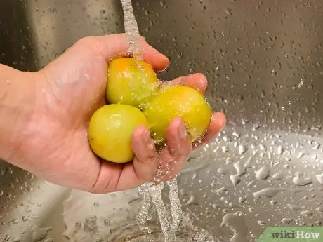 Маринованные зеленые помидоры Шаг 2