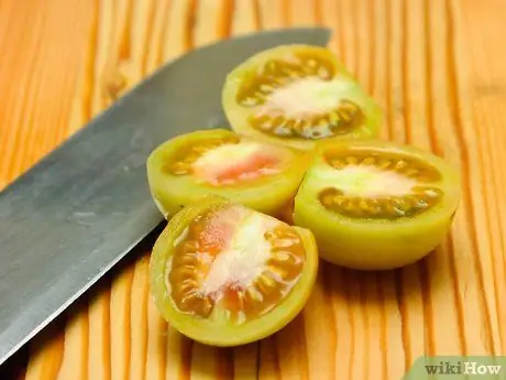 Маринованные зеленые помидоры Шаг 3