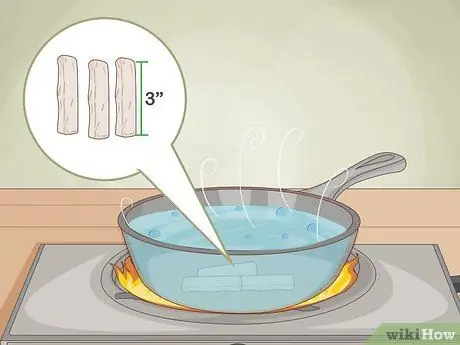 Готовим корень юки, шаг 2