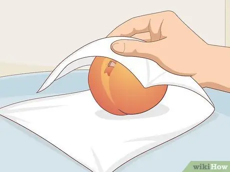 Упаковка мягких фруктов для школы, шаг 1