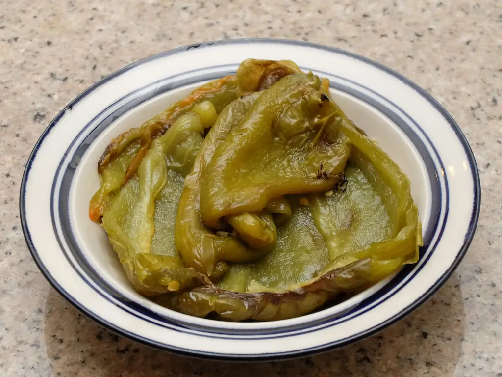 4 способа запекания перца поблано