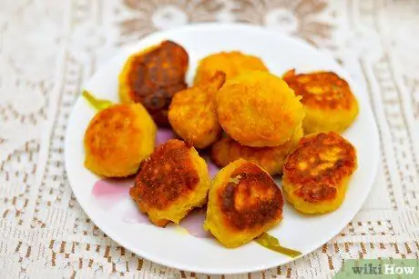 Используйте оставшуюся запеканку из сладкого картофеля Шаг 5