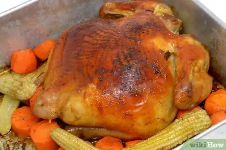 Полейте курицу Шаг 8