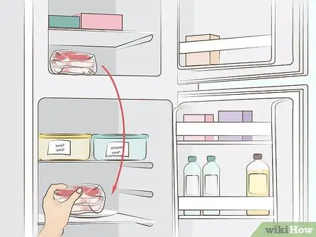 Разморозить стейк, не испортив его, шаг 1