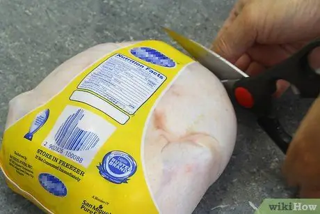 Очистить курицу Шаг 4