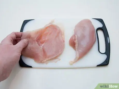 Приготовить фаршированную куриную грудку шаг 5