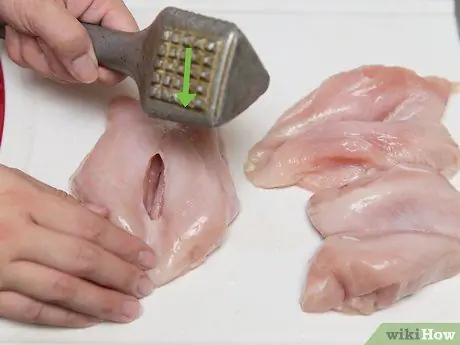 Сделайте Cordon Bleu Шаг 2