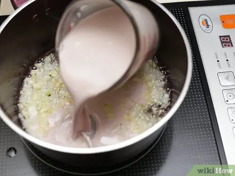 Приготовить рис и горох Шаг 5