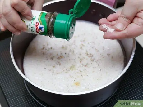 Приготовить рис и горох Шаг 6