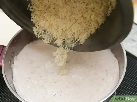 Приготовить рис и горох Шаг 7