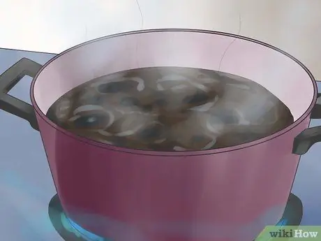 Приготовьте джон джон (гаитянский черный рис) Шаг 1