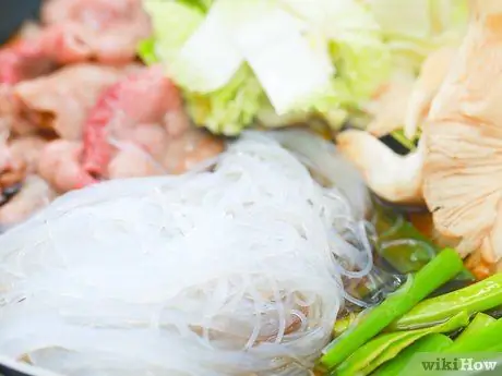 Приготовьте сукияки, шаг 12