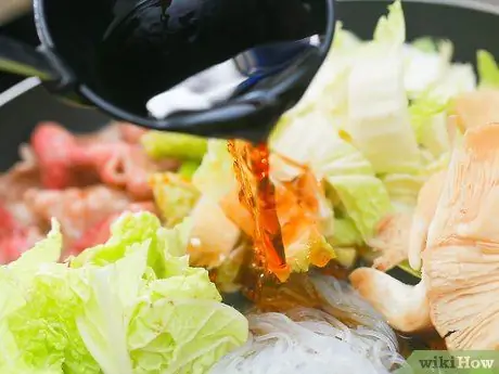 Сделайте сукияки, шаг 14