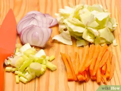 Сделайте Якисоба Шаг 2