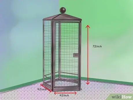 Уход за гиацинтовым ара Шаг 1