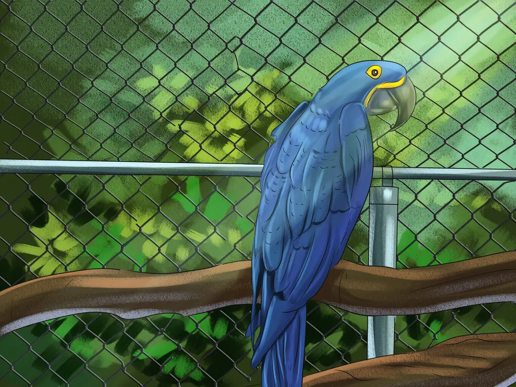 4 способа ухода за гиацинтовым ара