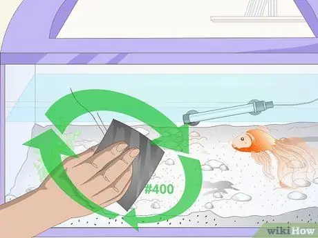 Устранение царапин в аквариуме Шаг 3