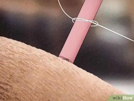 Удаление клеща с лошади Шаг 5