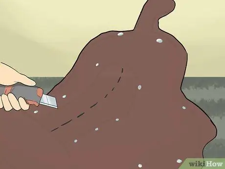 Сырые шкуры седельного дерева Шаг 9