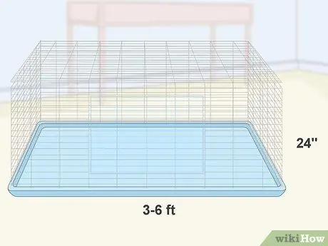 Дом морской свинки, шаг 1