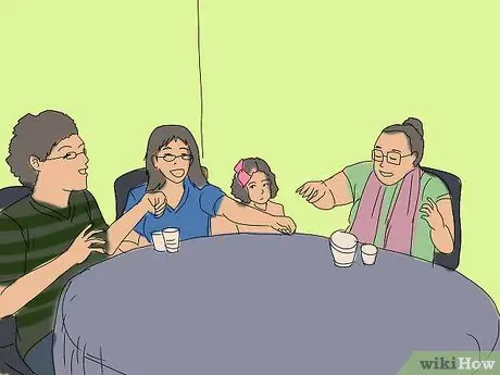 Общайтесь на семейных встречах, шаг 5