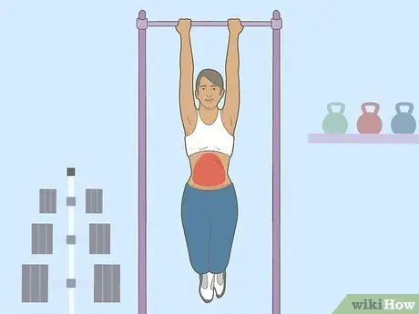 Перестаньте махать во время подтягивания, шаг 5