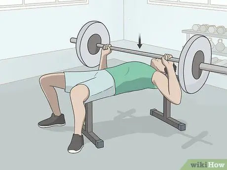 Жим больше веса, шаг 10