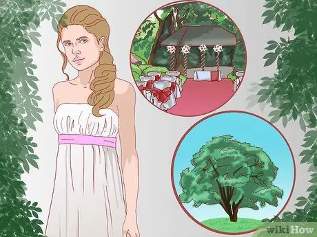 Спланируйте небольшую свадьбу в саду Шаг 11