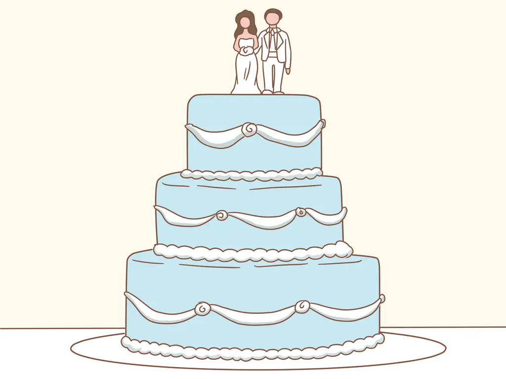 3 способа добавить что-то голубое на свадьбу