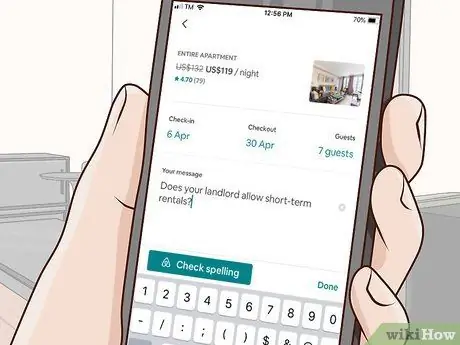 Выберите Airbnb Шаг 14