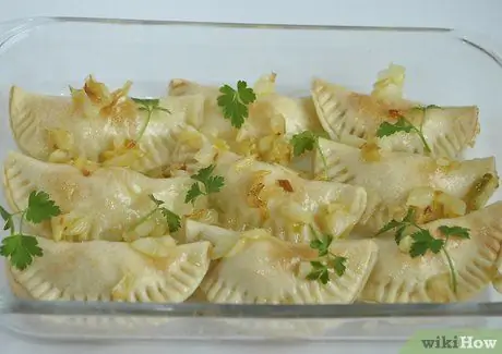Приготовить вареники из картофеля и сыра Шаг 15