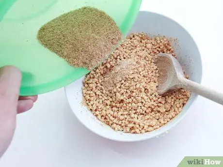 Приготовить куриные пальцы, покрытые киноа, шаг 3 Приготовить куриные пальцы, покрытые киноа, шаг 3