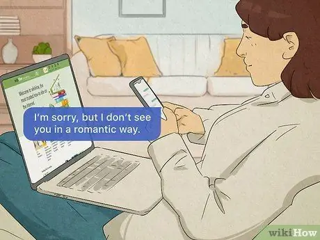 Вежливо откажитесь от свидания в сети Шаг 2