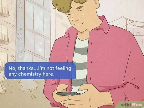 Вежливо отклоните дату в Интернете Шаг 6