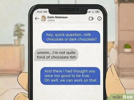 Тонко флиртуйте с парнем в сети, шаг 5