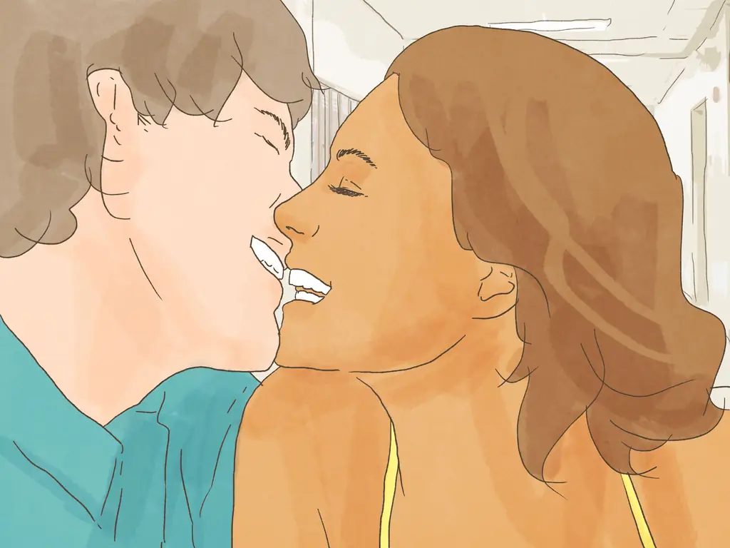 Как поцеловать девушку при первой встрече (с иллюстрациями)