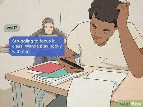 Ответить на Wyd Text от девушки Шаг 5