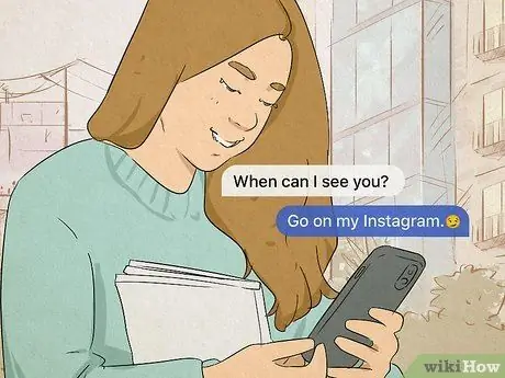 Ответить на кокетливое сообщение от парня Шаг 3