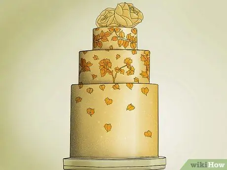 Используйте металлик в свадебных украшениях Шаг 10