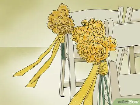 Используйте металлик в свадебных украшениях Шаг 5