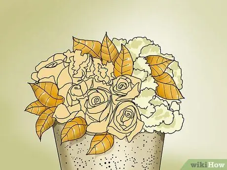 Используйте металлик в свадебных украшениях Шаг 6