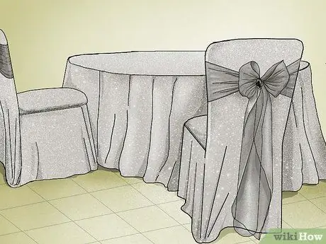 Используйте металлик в свадебных украшениях Шаг 7